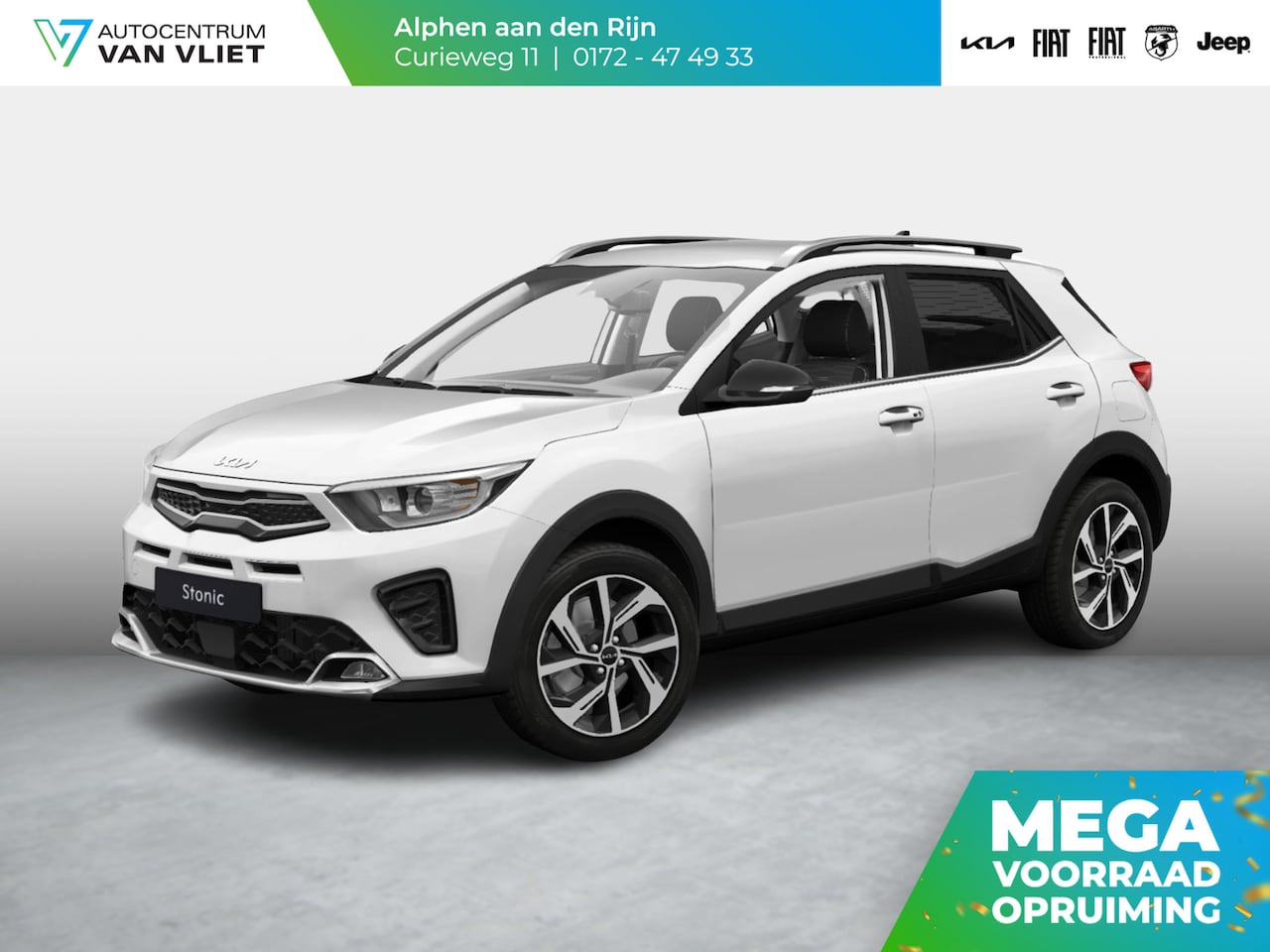 Kia Stonic - 1.0 T-GDi MHEV GT-Line Automaat DCT7 | MY25 | 17”LMV | GT pakket | Stoel+stuurverwarming | - AutoWereld.nl