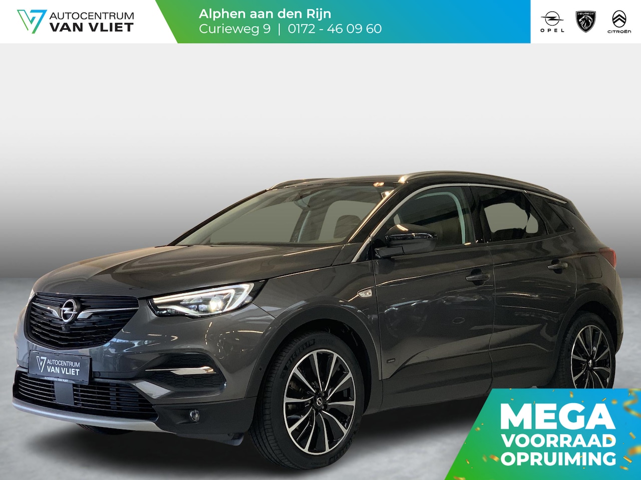 Opel Grandland X - 1.6 Turbo Hybrid Elegance | Navigatie | Apple Carplay/Android Auto | 360° camera | Leder | - AutoWereld.nl