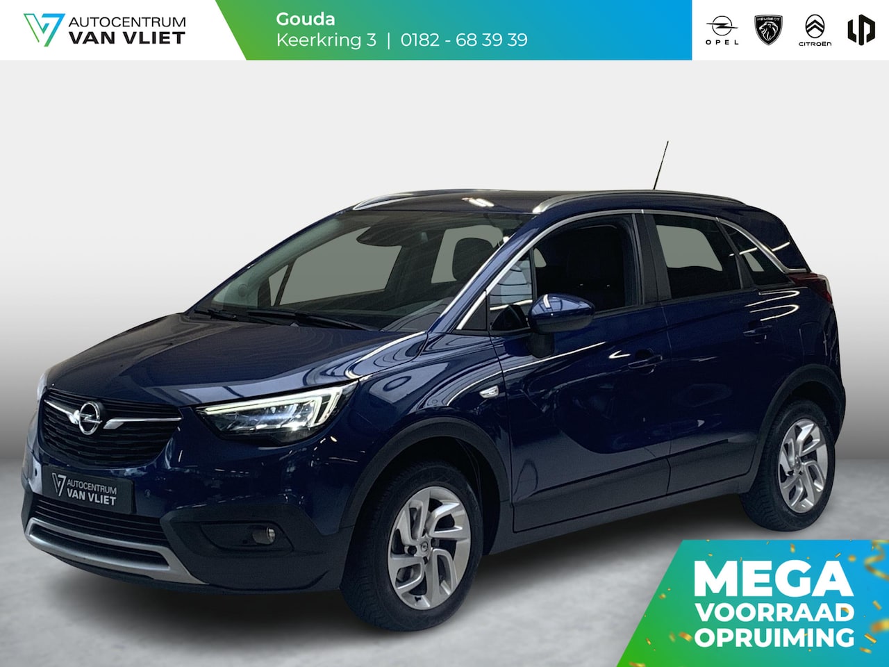 Opel Crossland X - 1.2 Turbo Innovation Automaat | Achteruitrijcamera | navigatie | Dode hoek assistentie | - AutoWereld.nl