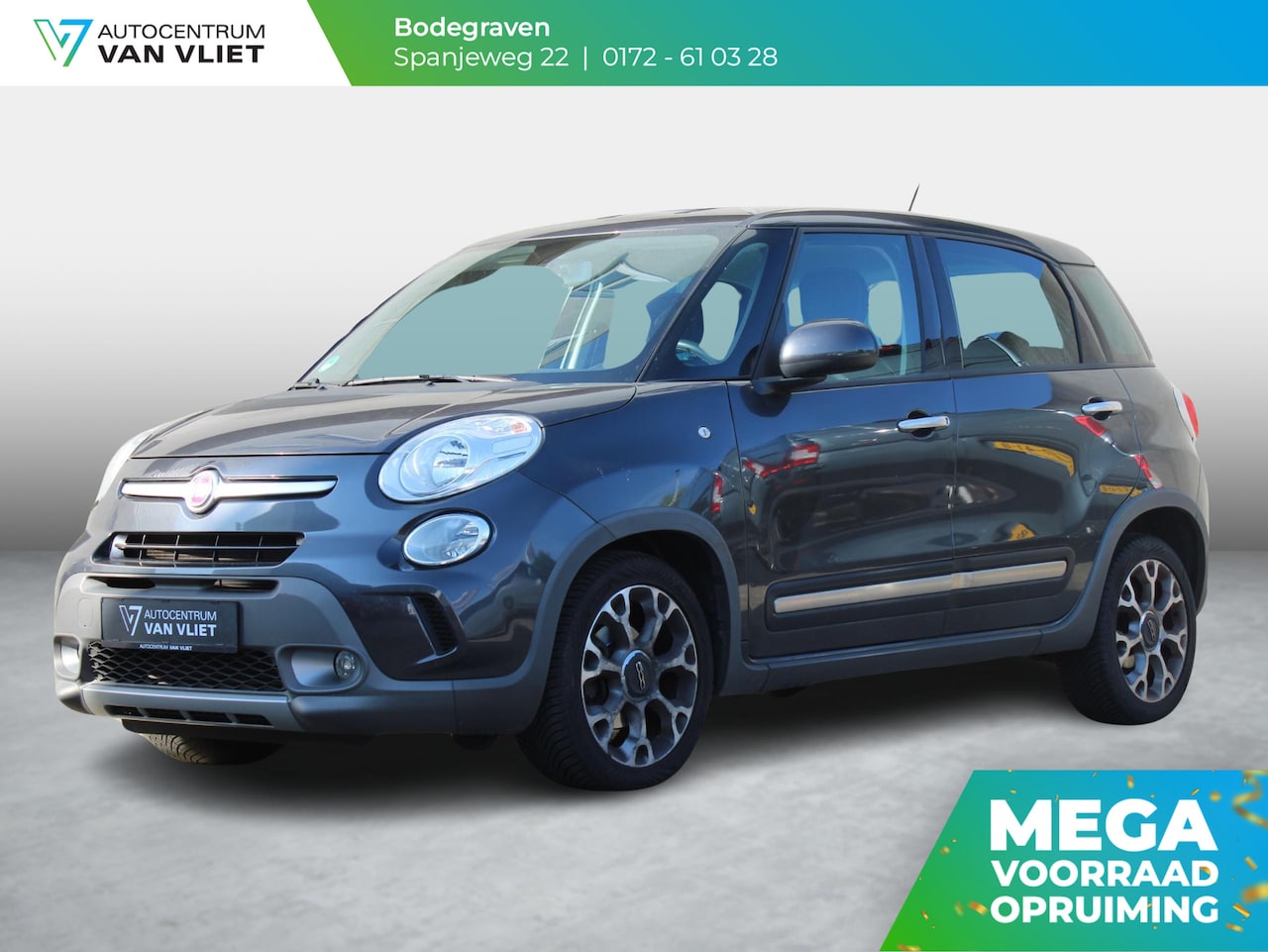 Fiat 500 L - 0.9 TwinAir Trekking | TREKHAAK | NAVIGATIE | - AutoWereld.nl