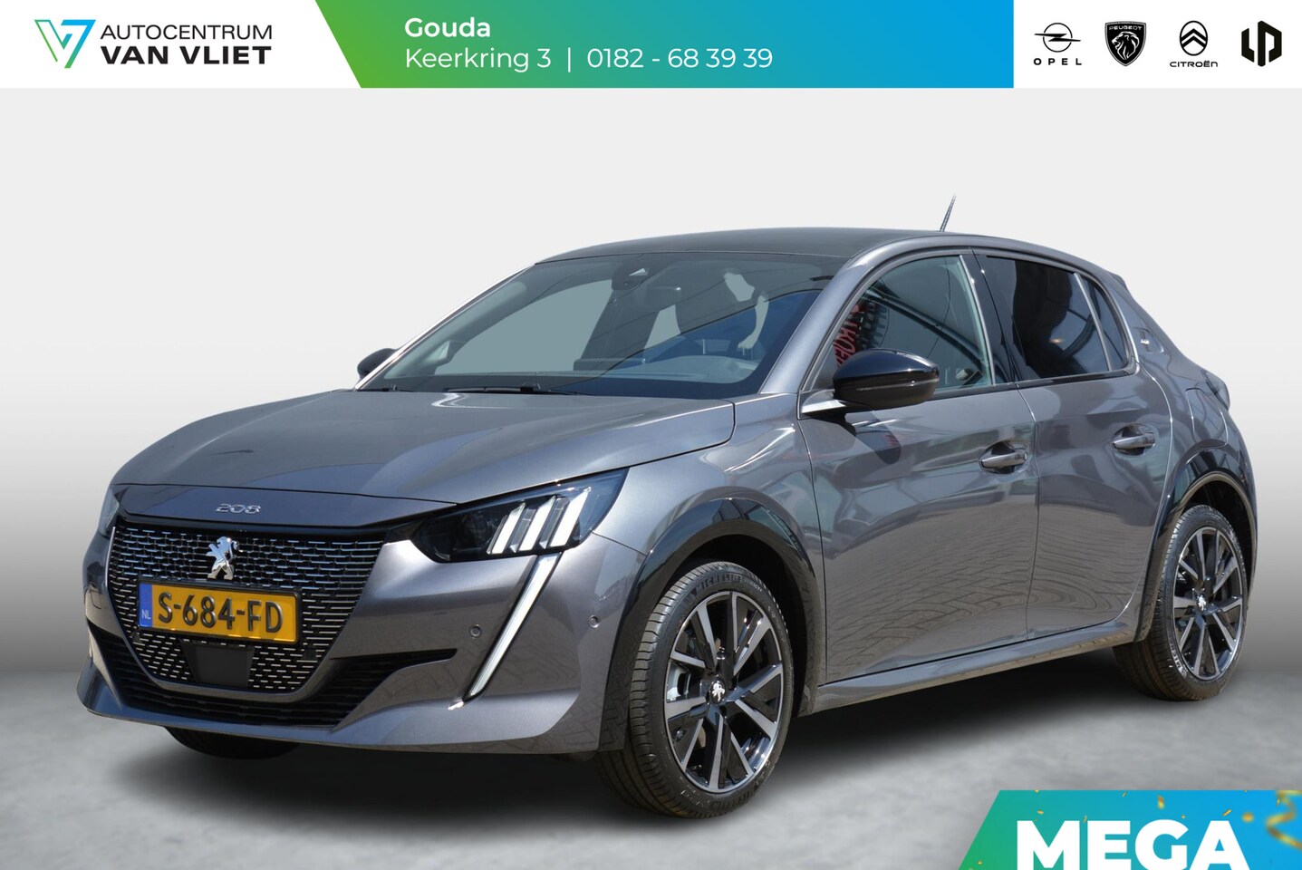 Peugeot 208 - 1.2 TURBO 100pk GT Panoramadak | Navigatie | Apple Carplay/Android Auto | Bluetooth | Acht - AutoWereld.nl