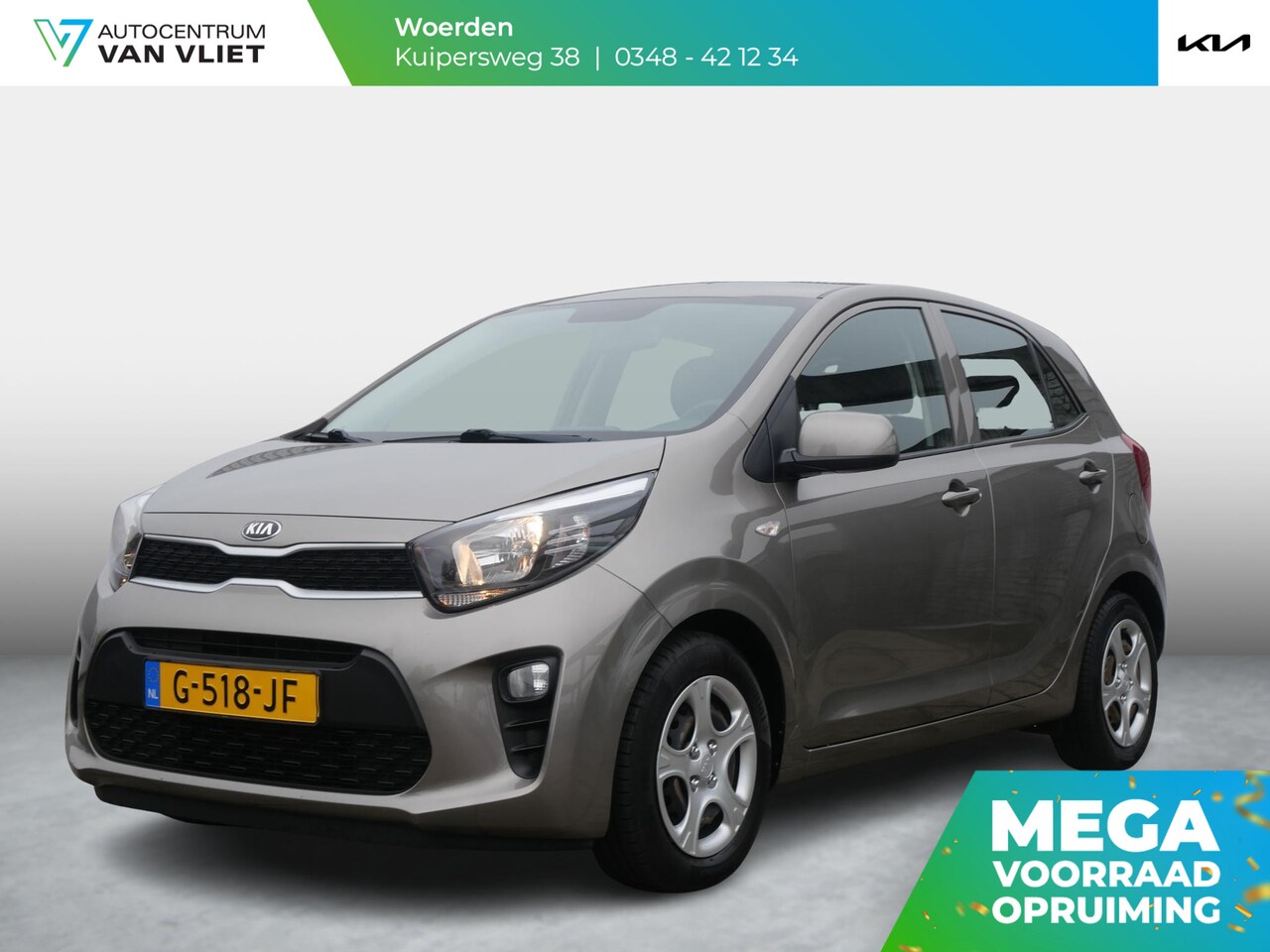 Kia Picanto - 1.0 MPi ComfortPlusLine - AutoWereld.nl