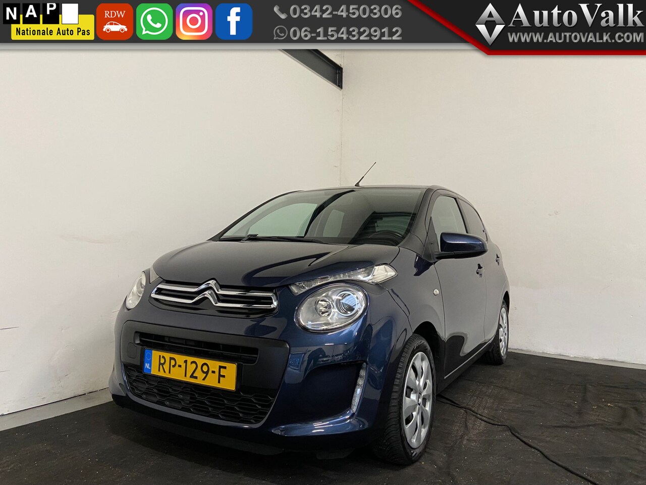 Citroën C1 - 1.0 e-VTi Feel. Airco. Cruise! - AutoWereld.nl