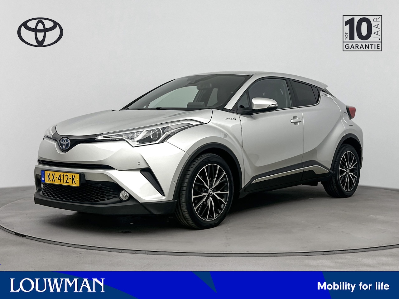 Toyota C-HR - 1.8 Hybrid First Edition | Verwarmde voorstoelen | Leder-stof bekleding | | - AutoWereld.nl