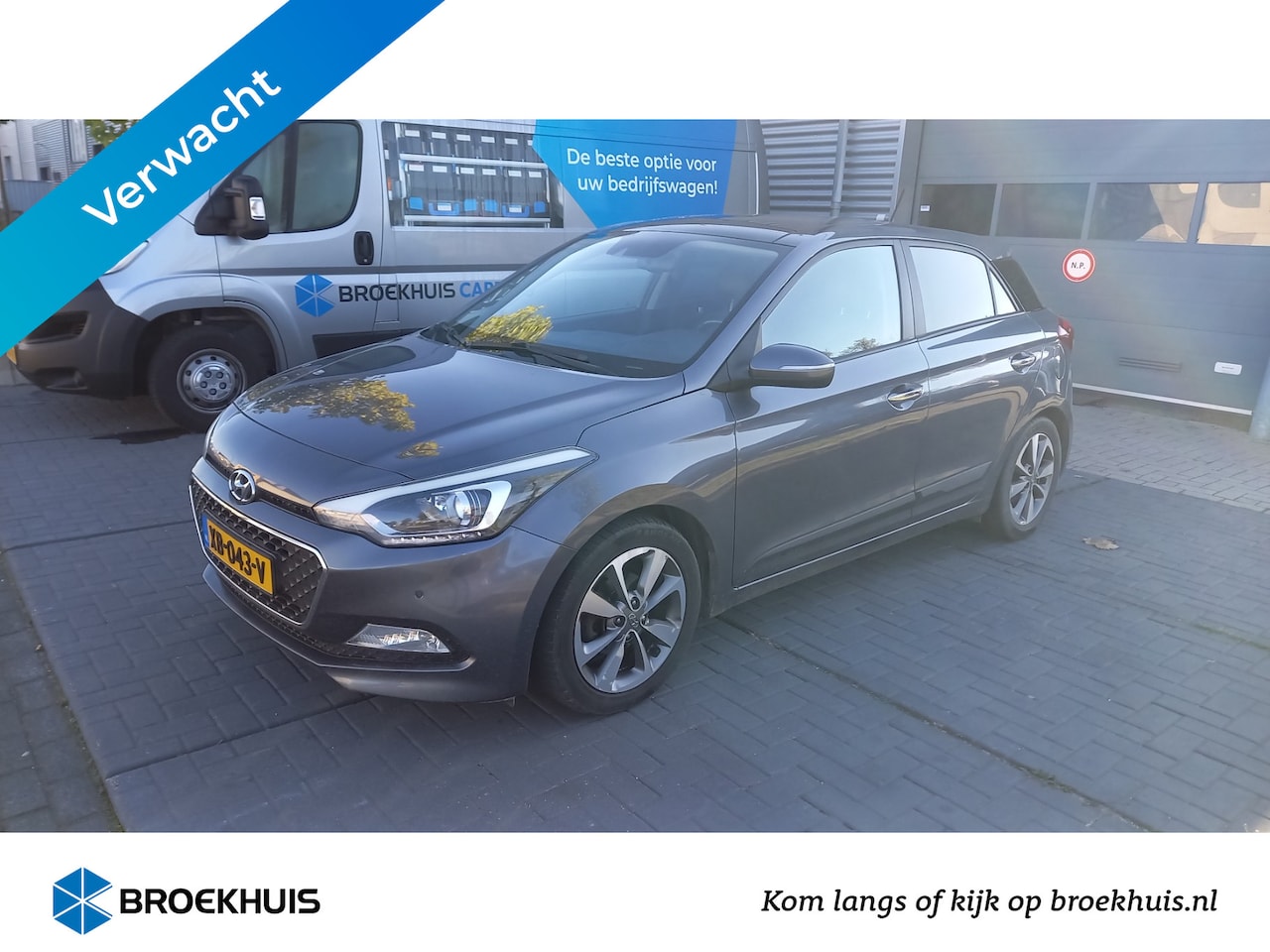 Hyundai i20 - 1.4i i-Catcher 100pk Automaat Verwacht! | Leder | Schuif-/Kanteldak | Trekhaak | Navigatie - AutoWereld.nl