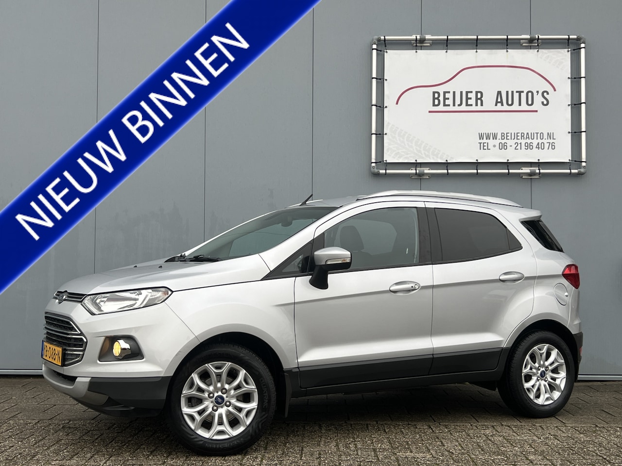 Ford EcoSport - 1.0 EcoBoost Titanium Navigatie/Camera/16inch. - AutoWereld.nl