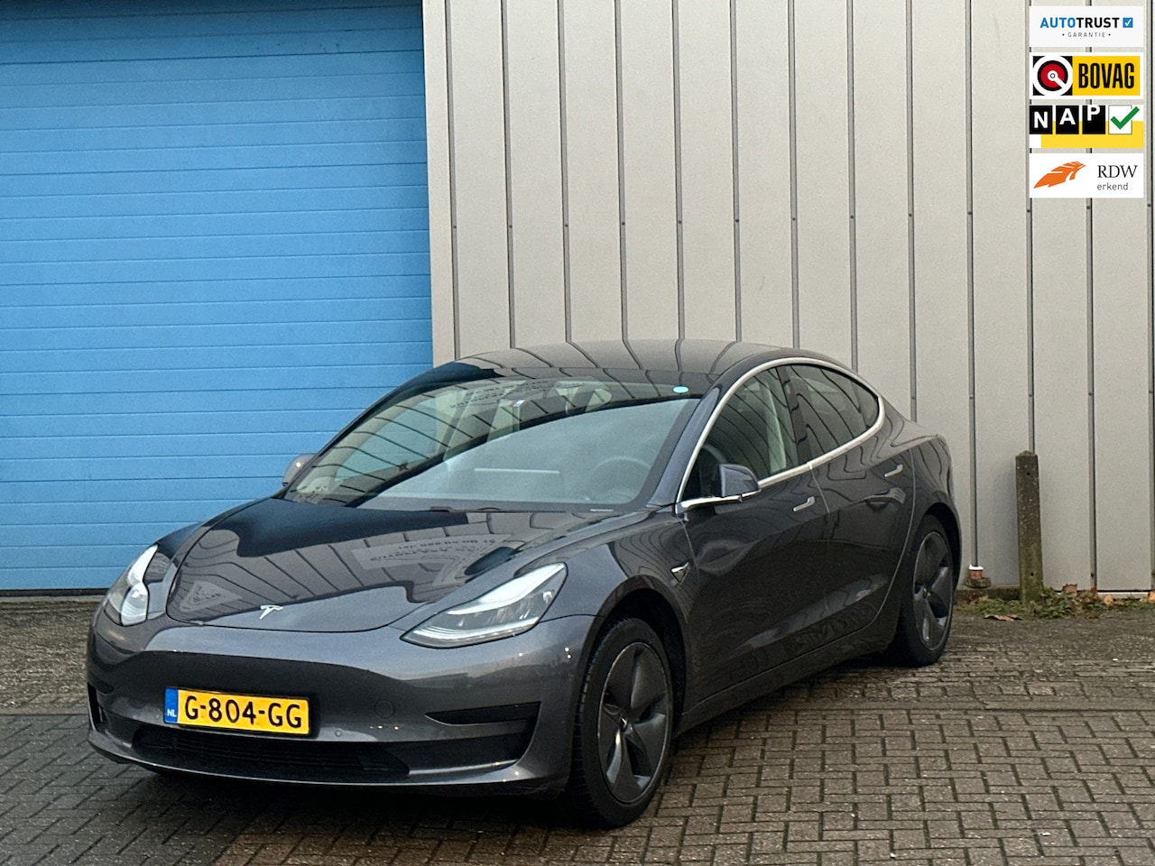 Tesla Model 3 - Standard RWD Plus 60 kWh AUTOPILOT PANO LEER 1 EIG - AutoWereld.nl