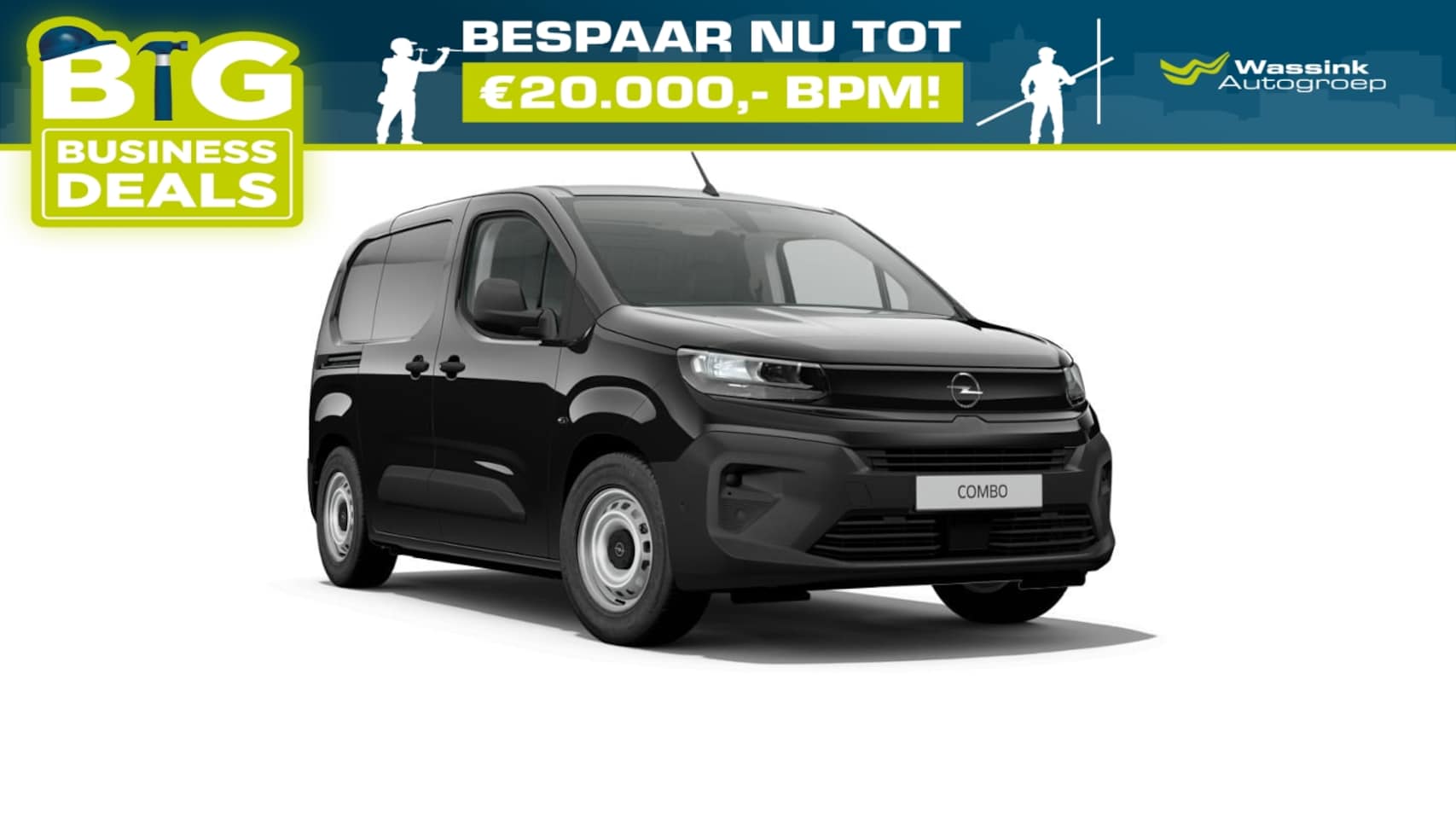 Opel Combo - Cargo New 130pk Automaat 650 kg | Airconditioning | Navigatie | 16" Lm velgen | Pack Comfo - AutoWereld.nl