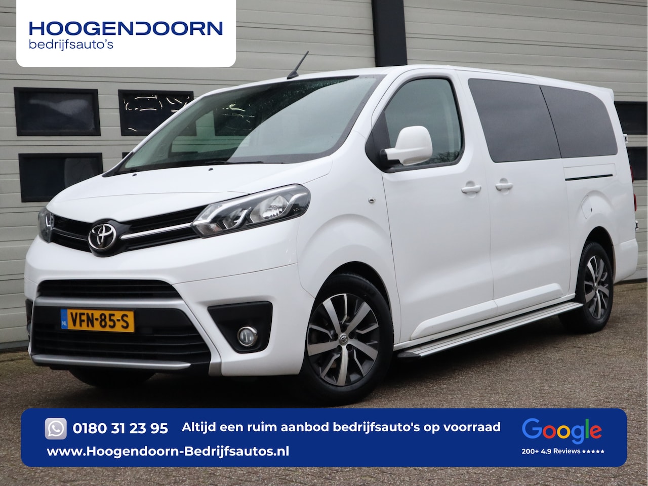 Toyota ProAce - 2.0 D 123pk Euro 6 L3 DC 5 pers. - Leer - Schuifdr. L+R - AutoWereld.nl