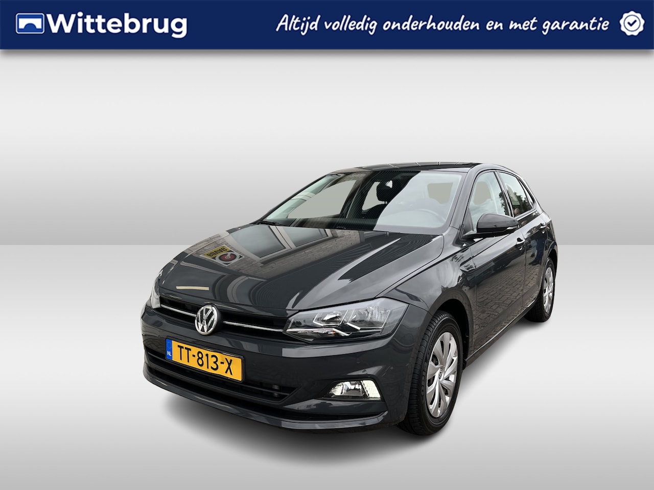 Volkswagen Polo - 1.0 TSI Comfortline / AUTOMAAT/ PARK. SENSOREN/ ADAPT. CRUISE/ BLUETOOTH/ AIRCO/ - AutoWereld.nl