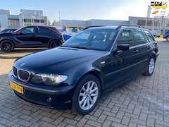 BMW 3-serie Touring - 316i Special Executive leer airco navigatie scherm sport wielen facelift model zeer Leuke