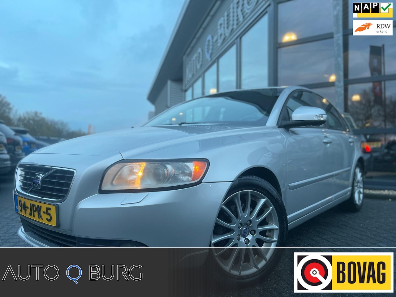 Volvo S40 - 2.4i Edition II | Automaat | Leer | Navi | Cruise | Climate | Trekhaak | LPG g3 | - AutoWereld.nl