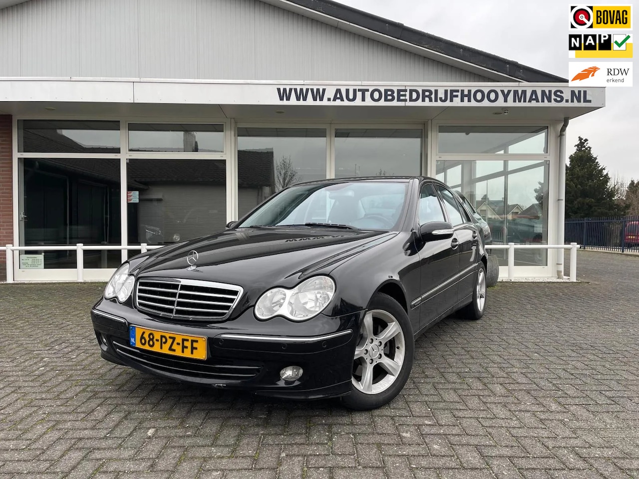 Mercedes-Benz C-klasse - 180 K. Avantgarde Airco Navi Trekhaak 1e eigenaar - AutoWereld.nl