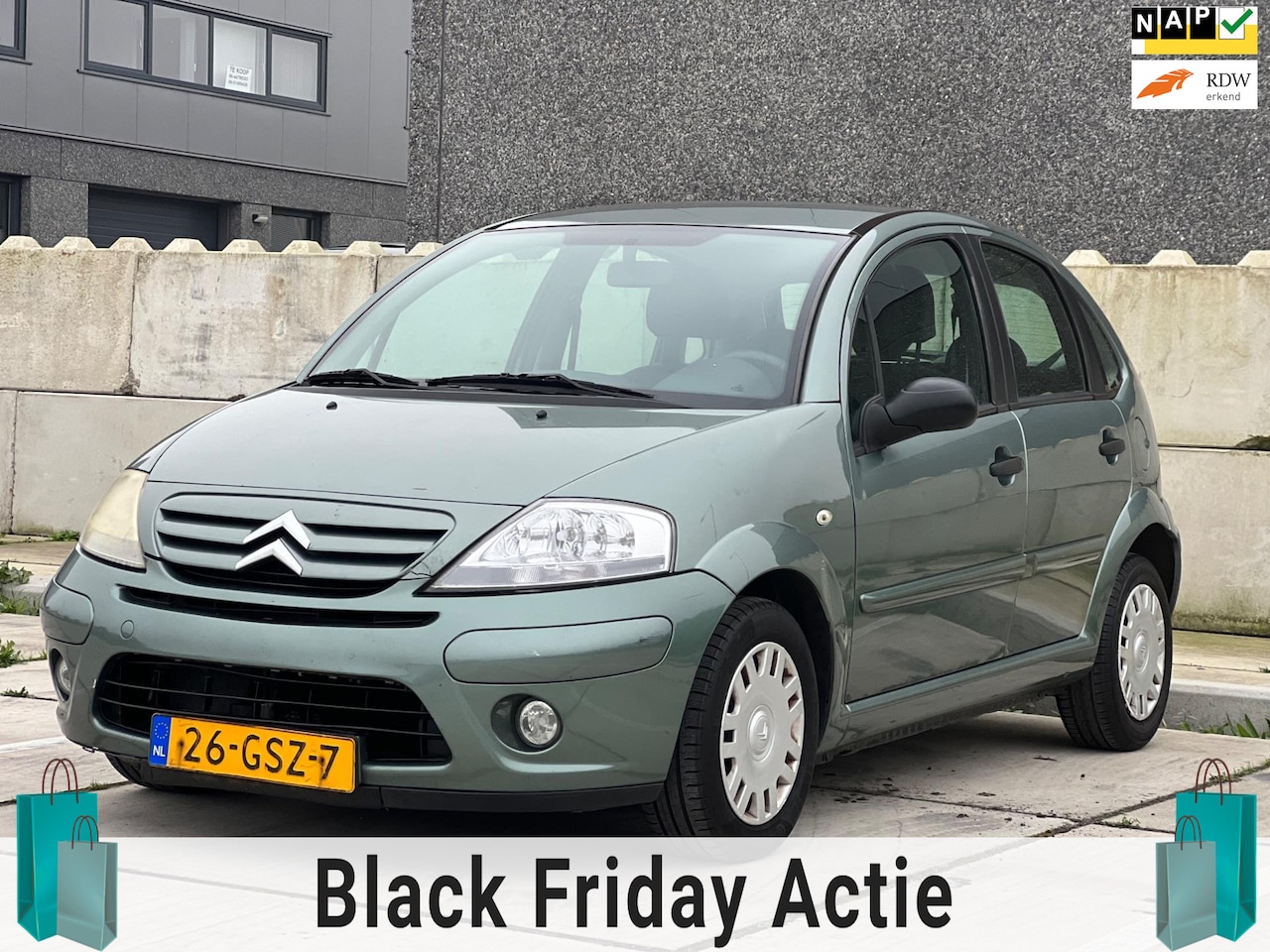 Citroën C3 - 1.4i Exclusive | Airco | Elekramen | Parkeersensoren | - AutoWereld.nl