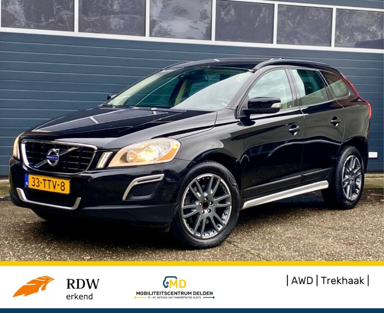 Volvo XC60 - 2.4 D5 AWD KINETIC / Trekhaak / Navi / Bleutooth - AutoWereld.nl