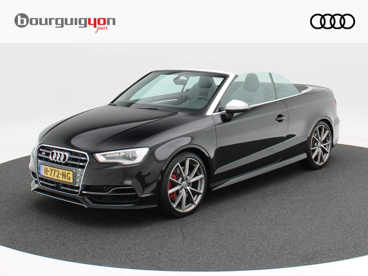 Audi A3 Cabriolet - 2.0 TFSi 300 Pk S3 quattro S-Line | Navi | LED | Camera | Leder | B&O Audio | Camera | 19 - AutoWereld.nl