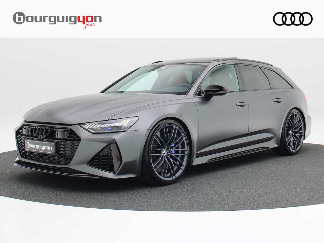 Audi RS6 - Avant 4.0TFSI | 783pk / 1083nm Stage 2+ | Pano | Keramisch | HUD | Carbon | Eventuri | ABT - AutoWereld.nl