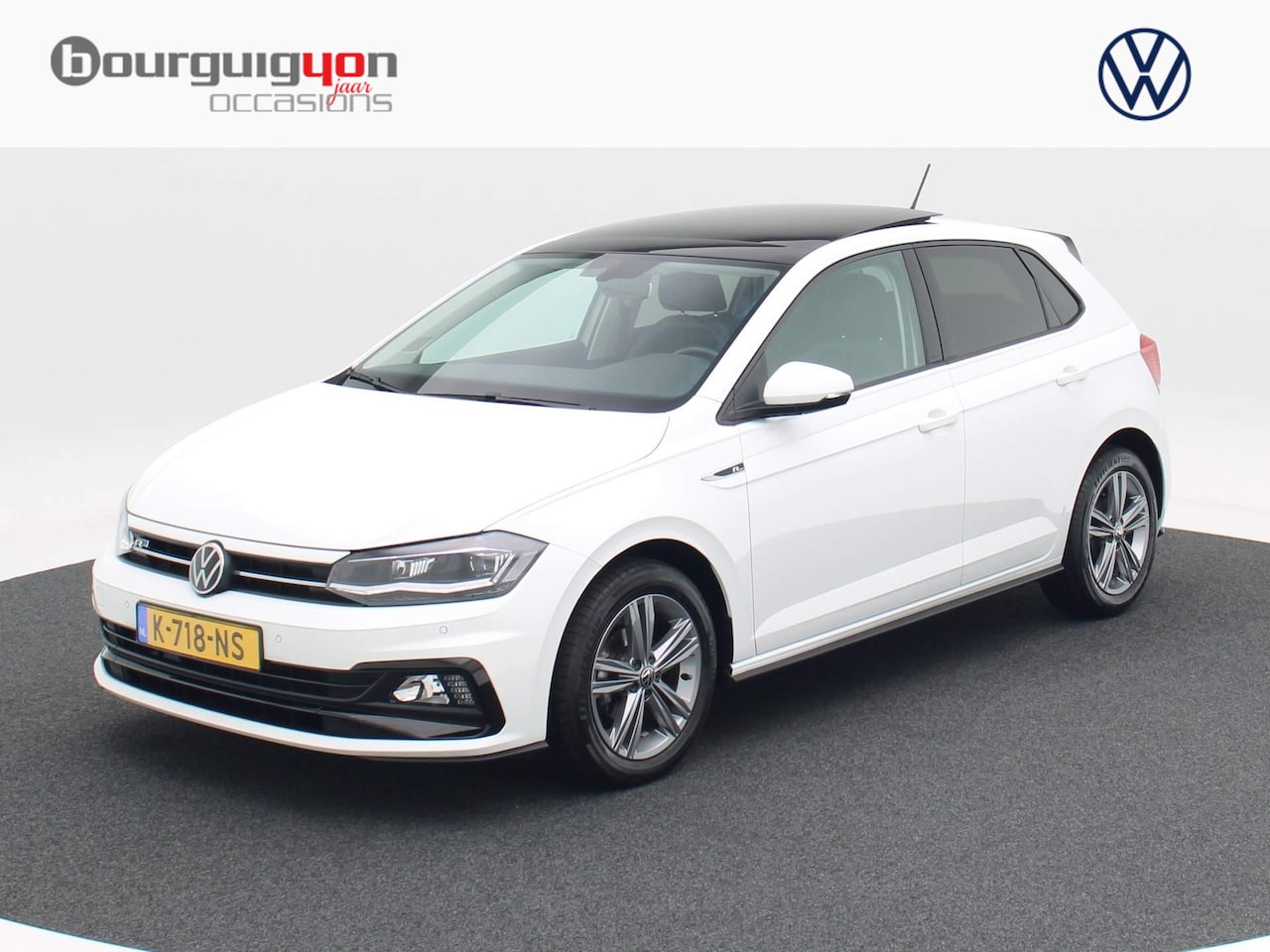 Volkswagen Polo - 1.0 TSi Highline Business R-Line | Navi | Panoramadak | Full LED | Adapt. Cruise | 16 Inch - AutoWereld.nl