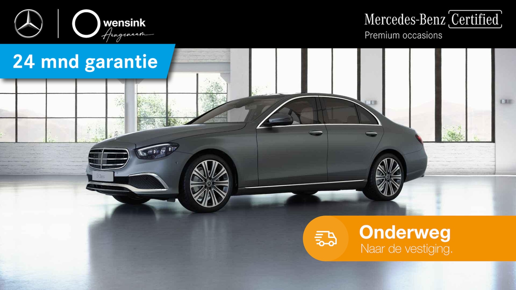 Mercedes-Benz E-klasse - 220 d Premium Plus | AIR BALANCE pakket | Panoramdak | Burmester | Multi Beam | Widescreen - AutoWereld.nl