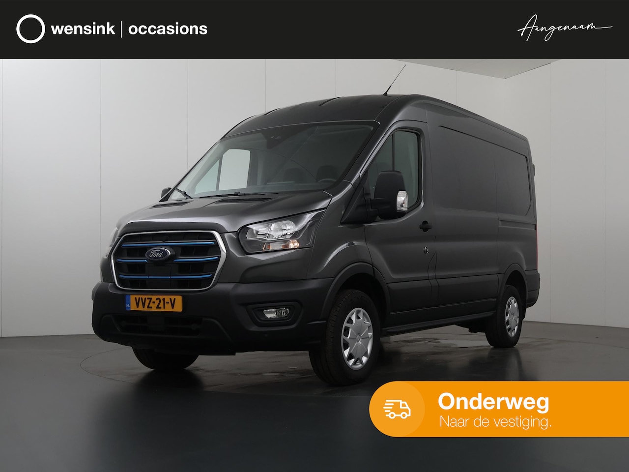 Ford E-Transit - 350 L2H2 Trend 68 kWh Navigatie | Carplay | 3-zits | Parkeercamera | 317 KM Bereik | - AutoWereld.nl