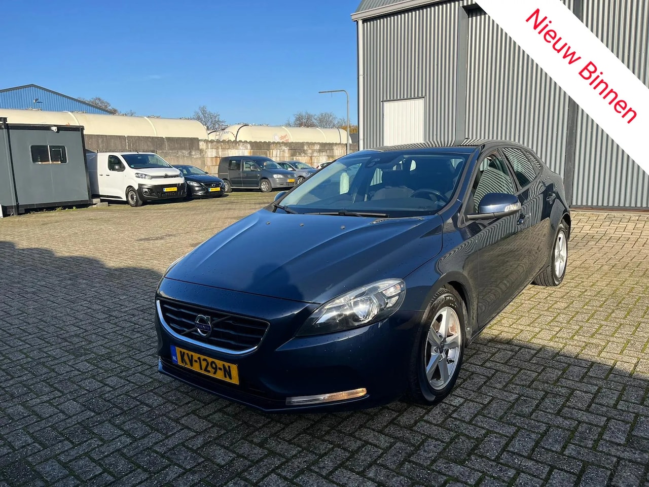 Volvo V40 - D2 1.6 2013 Blauw AIRCO/ CRUISE/ LM VELGEN! - AutoWereld.nl