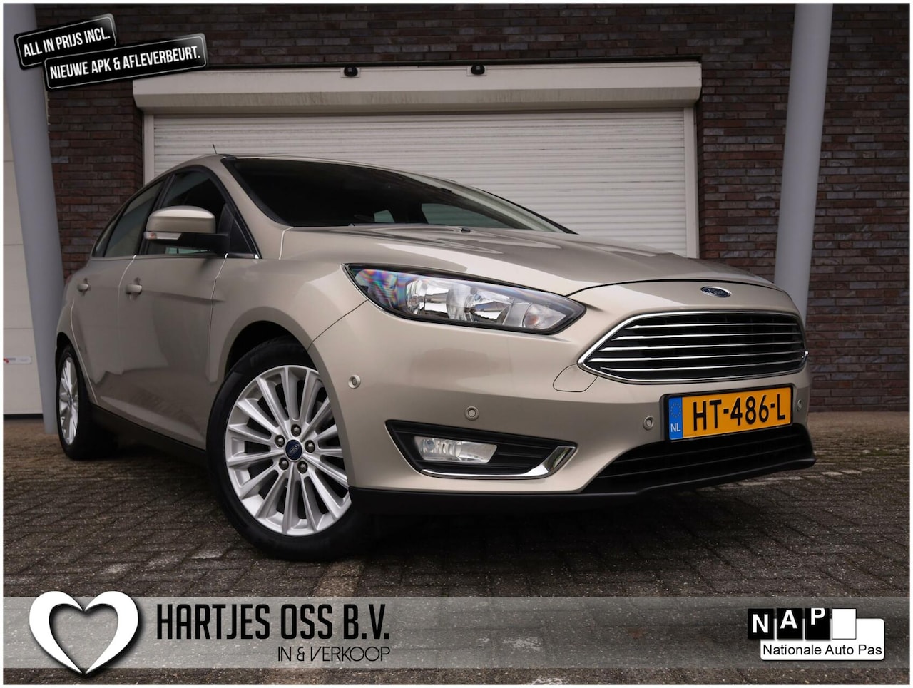 Ford Focus - 1.0 Titanium 125pk (Vol-Opties!) NL-auto - AutoWereld.nl