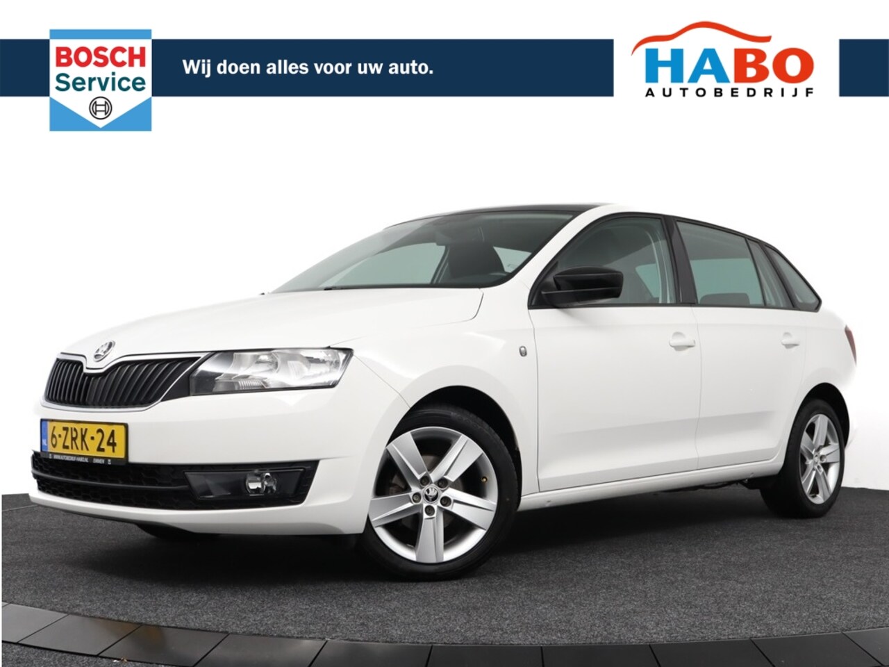 Skoda Rapid Spaceback - 1.2 TSI GREENTECH EDITION AC/CRUISE/PANO.DAK/REGEN.SENS/LMV/TREKHAAK - AutoWereld.nl