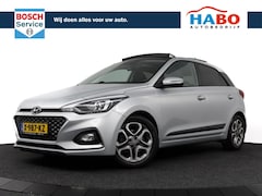 Hyundai i20 - 1.0 T-GDI PREMIUM 120PK ECC/CRUISE/NAV/CAMERA/KEYLESS.ENTRY/LEDER/SCHUIF.DAK/STOEL.VERWARM