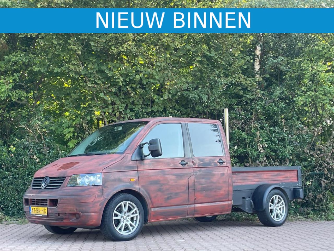 Volkswagen Transporter - PICK-UP TDI 2.5 - Uniek! - 6 bak - - AutoWereld.nl