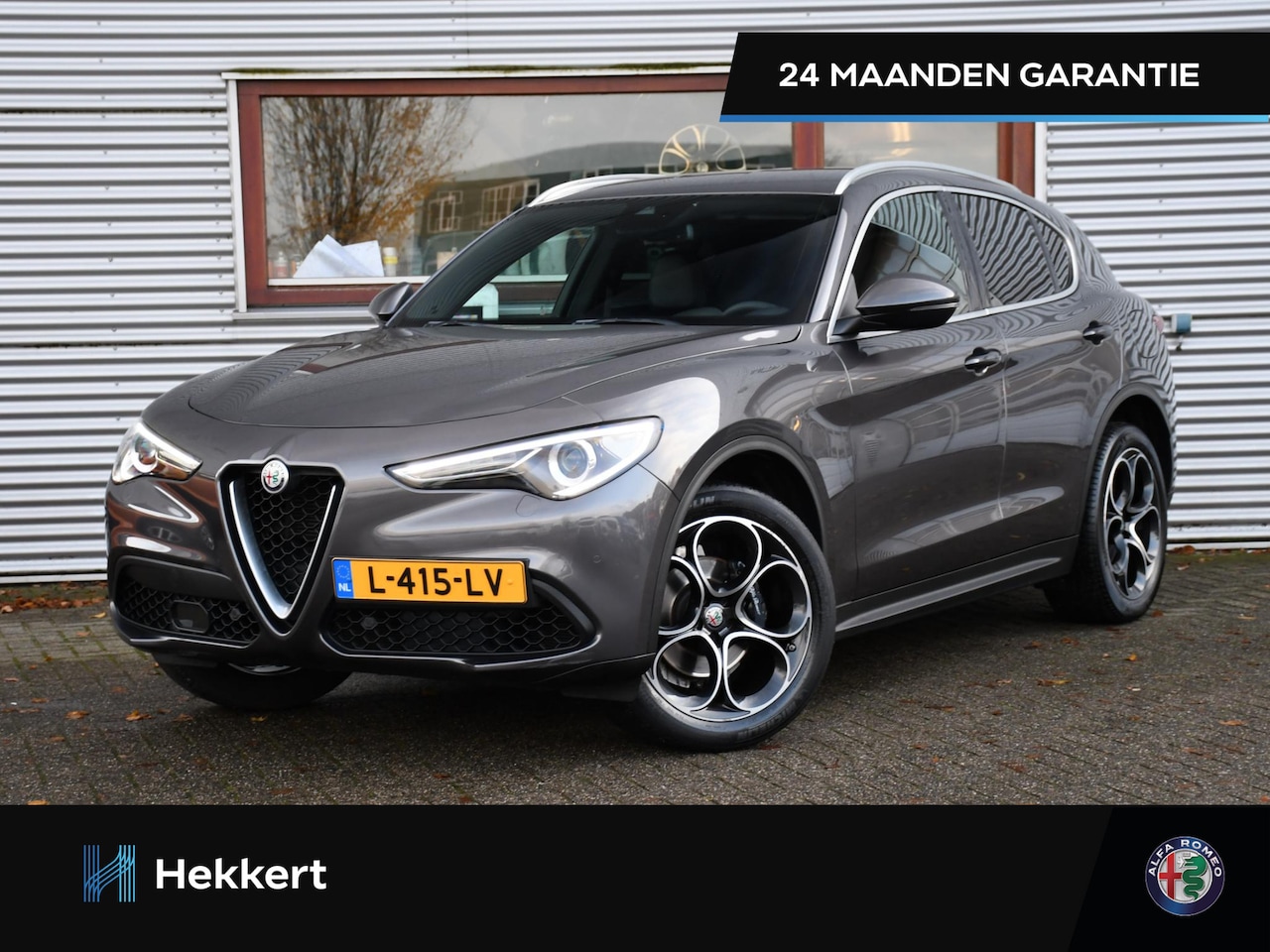 Alfa Romeo Stelvio - B-Tech 2.0 Turbo 280pk AWD Automaat 20''LM | PDC + CAM. | DODE HOEK | STOELVERW. VOOR & AC - AutoWereld.nl