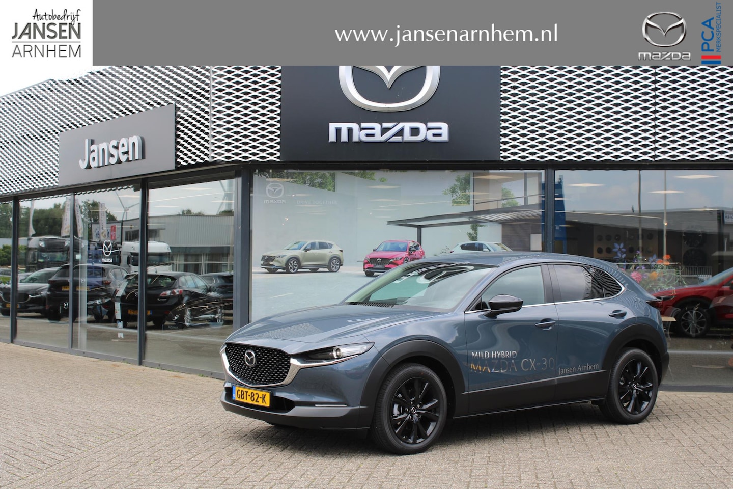 Mazda CX-30 - 2.0 e-SkyActiv-G150 M Hybrid Homura , Demovoordeel € 4.000,-, Navi, Adap.Cruise, Clima, Ap - AutoWereld.nl