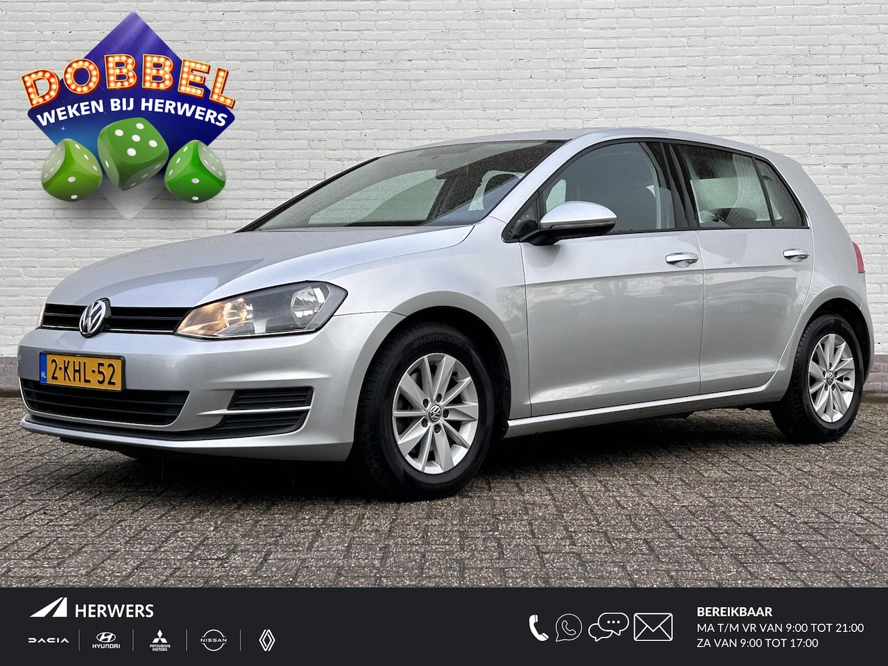 Volkswagen Golf - 1.2 TSI Trendline / Trekhaak / Navigatie / Bluetooth / Airco / Radio / Multimedia / Lichtm - AutoWereld.nl