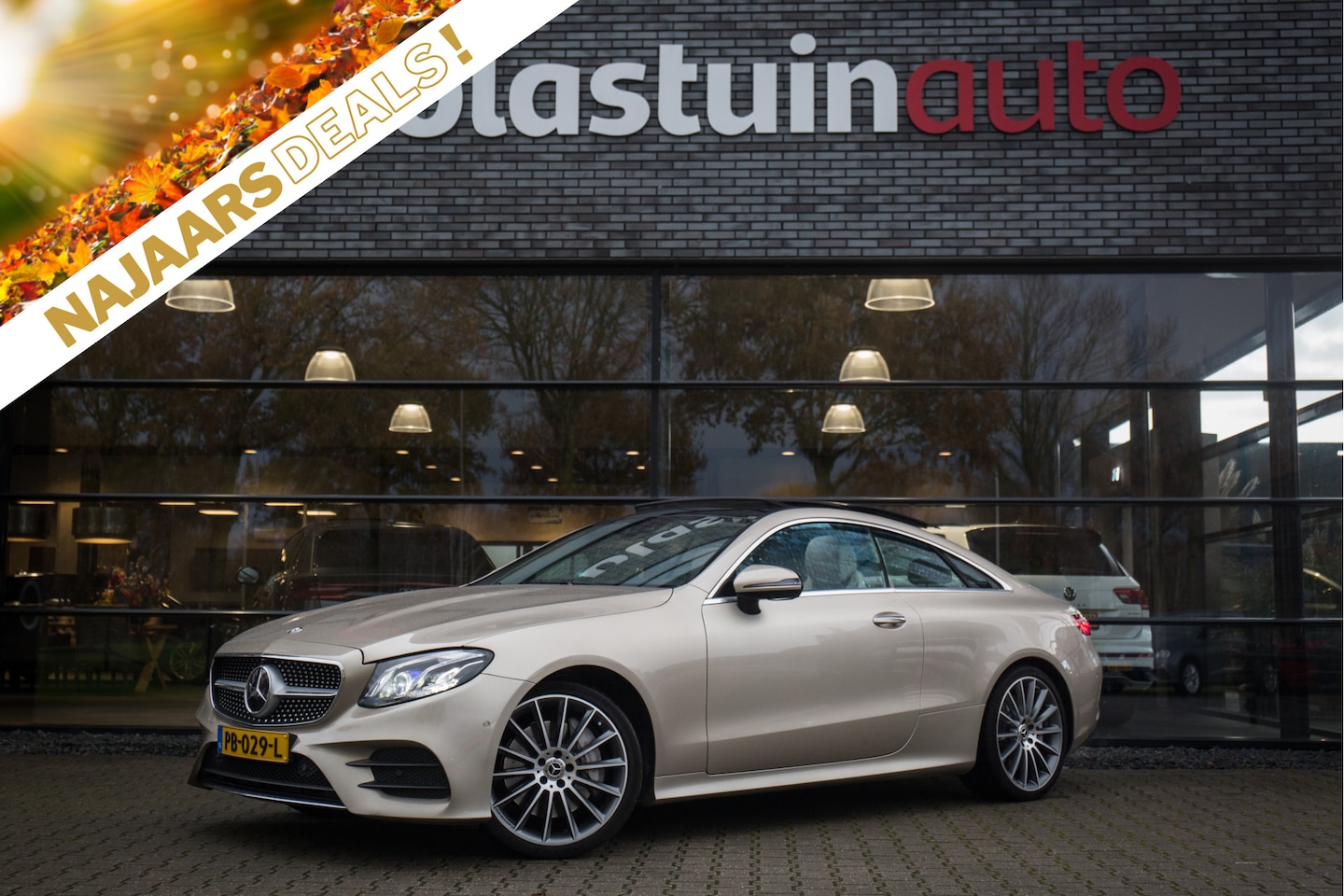 Mercedes-Benz E-klasse Coupé - 400 4MATIC Premium Plus 400 4MATIC Premium Plus , Pano, Adap. Cruise, Designo, Vol! - AutoWereld.nl