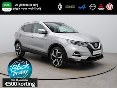 Nissan Qashqai - 160pk DIG-T Tekna AUTOMAAT 360° Camera | Leder | Navi | Panoramadak | Stoelverwarming | 19