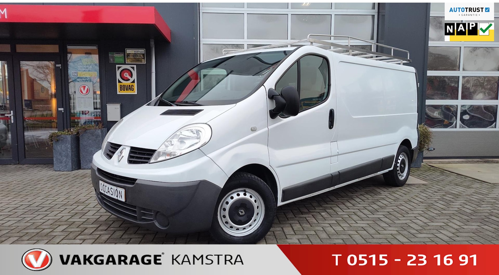 Renault Trafic - 2.0 dCi T29 L2H1 DC NAP Airco/Imperial/Trekh. - AutoWereld.nl