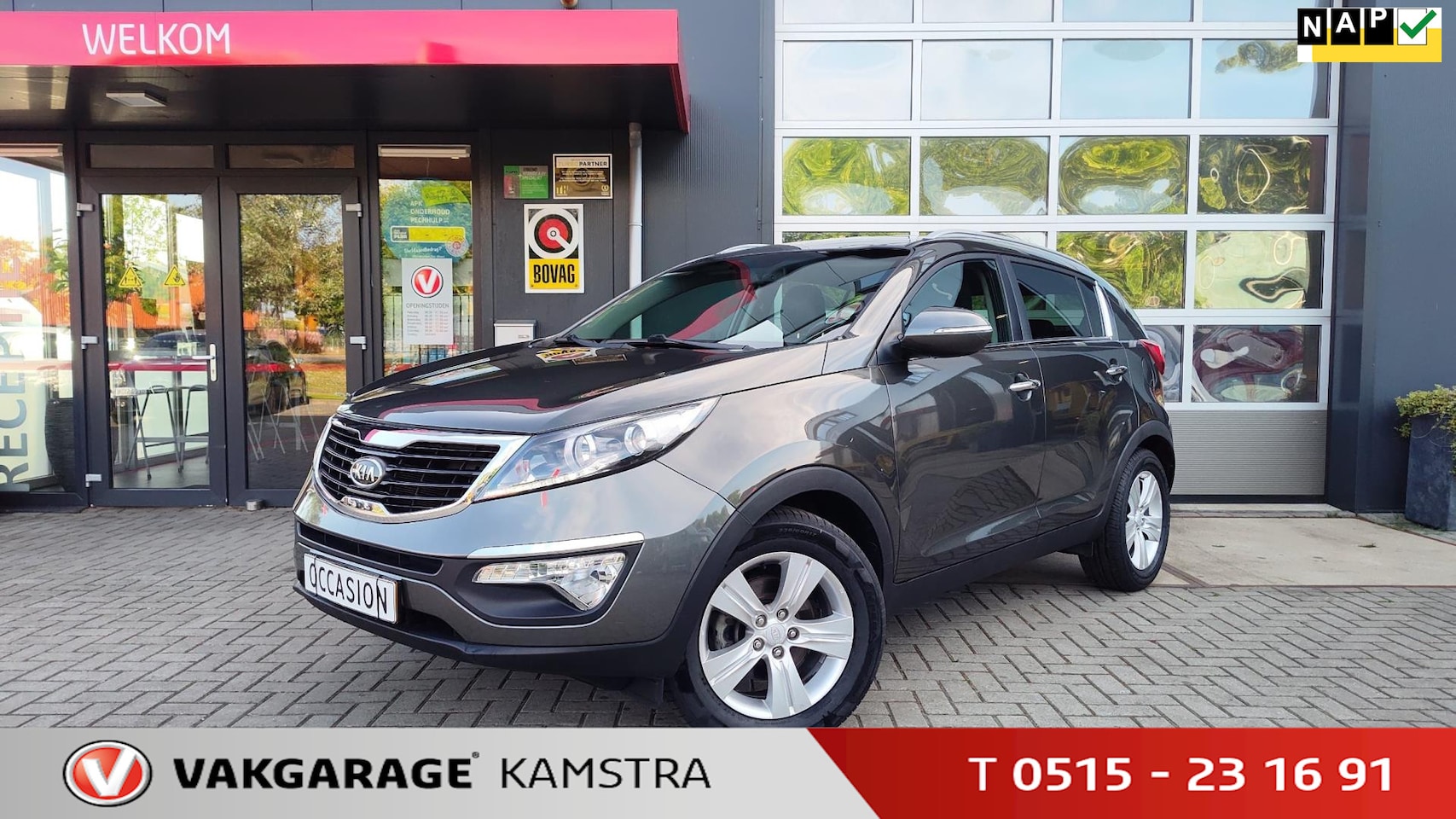 Kia Sportage - 1.6 GDI X-ecutive PlusP. NAP Clima/Cruise/PDC - AutoWereld.nl