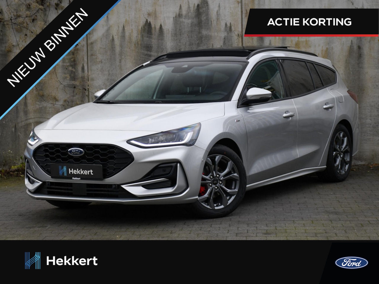 Ford Focus Wagon - ST Line X 1.0 EcoBoost Hybrid 125pk SCHUIF-DAK | DRIVER ASSISTANCE PACK | WINTER PACK | 17 - AutoWereld.nl