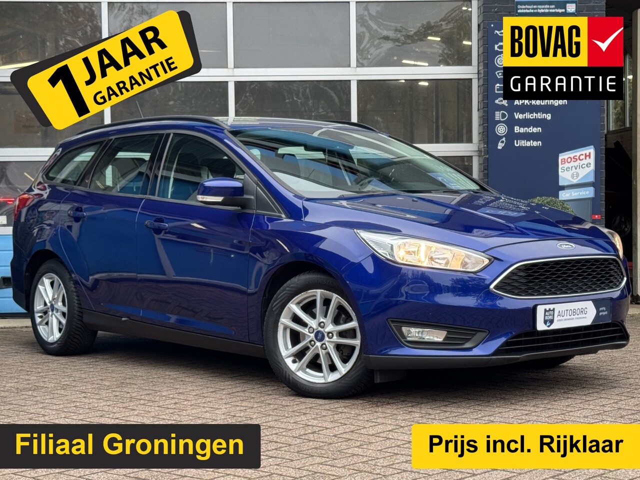 Ford Focus Wagon - 1.0 Lease Edition | Trekhaak uitklapbaar | Apple Carplay | Cruise Control | Rijklaar + 12 - AutoWereld.nl