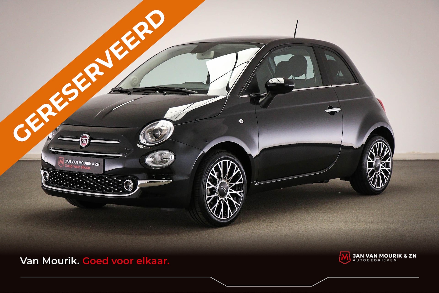 Fiat 500 - 1.0 Hybrid Dolcevita | PANORAMADAK | UCONNECT | NAVIGATIE - AutoWereld.nl