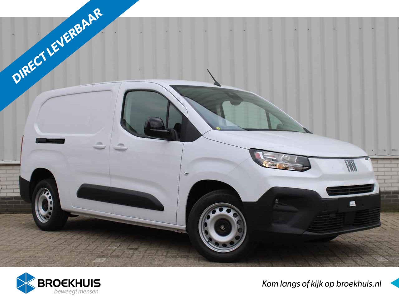 Fiat Doblò - 1.5D L1 1000kg 130pk Automaat VOORRAAD-ACTIE! | Navigatie via App | Draadloos Apple Carpla - AutoWereld.nl