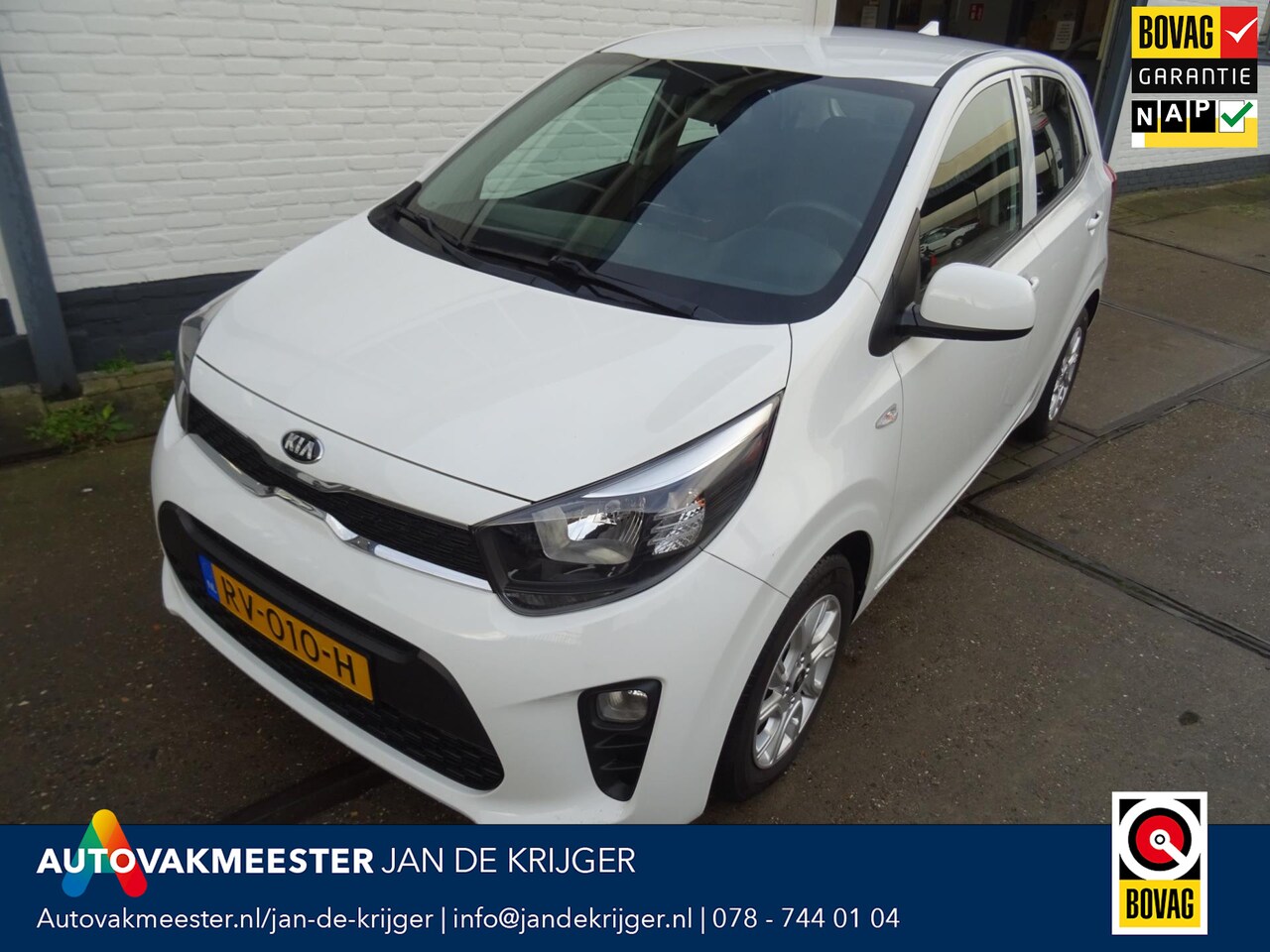 Kia Picanto - 1.0 CVVT ComfortPlusLine Navigator 1.0 CVVT ComfortPlusLine Navigator - AutoWereld.nl