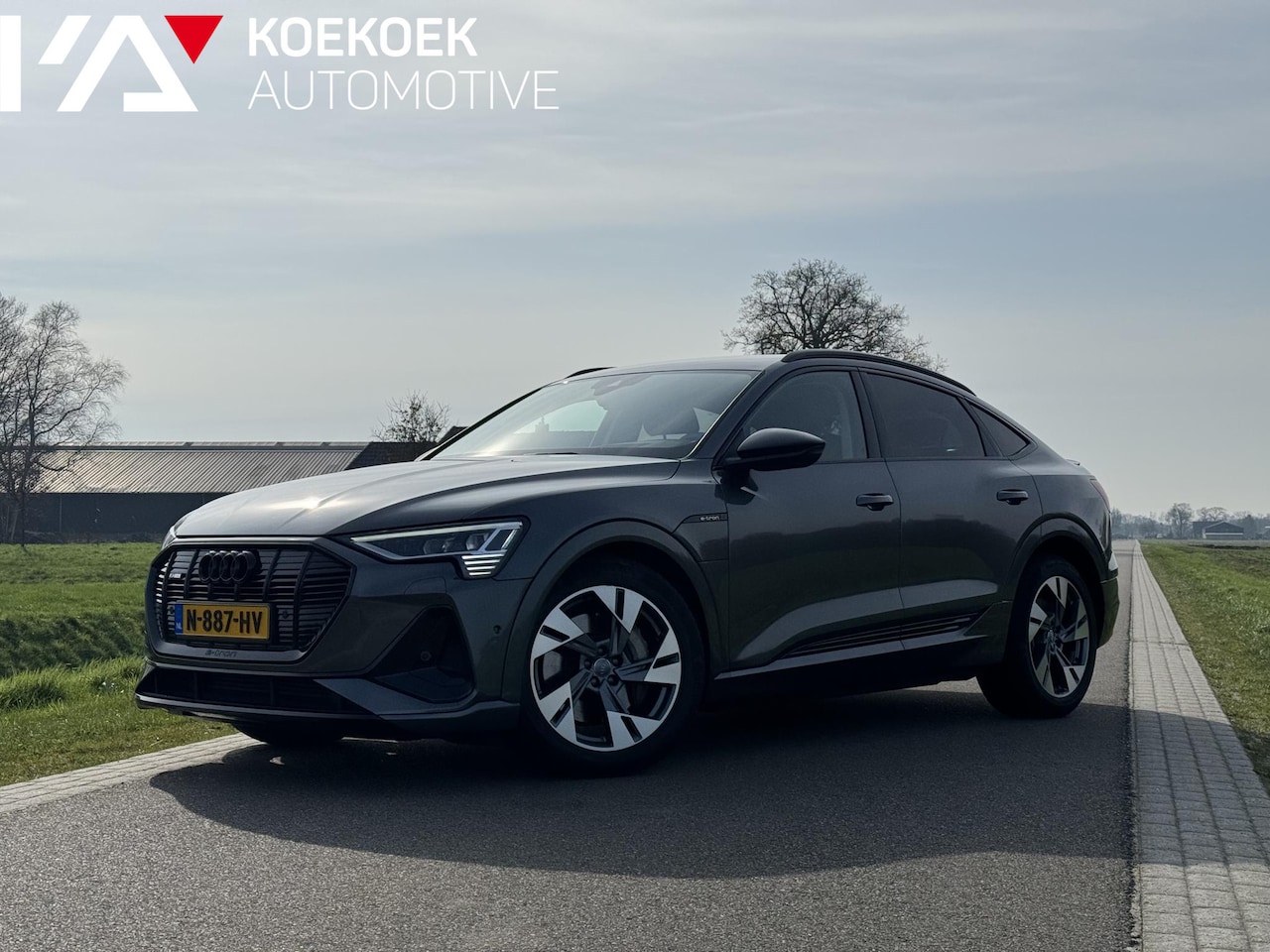 Audi e-tron Sportback - 55 quattro S edition 95 kWh | B&O | Keyless | Head-up - AutoWereld.nl