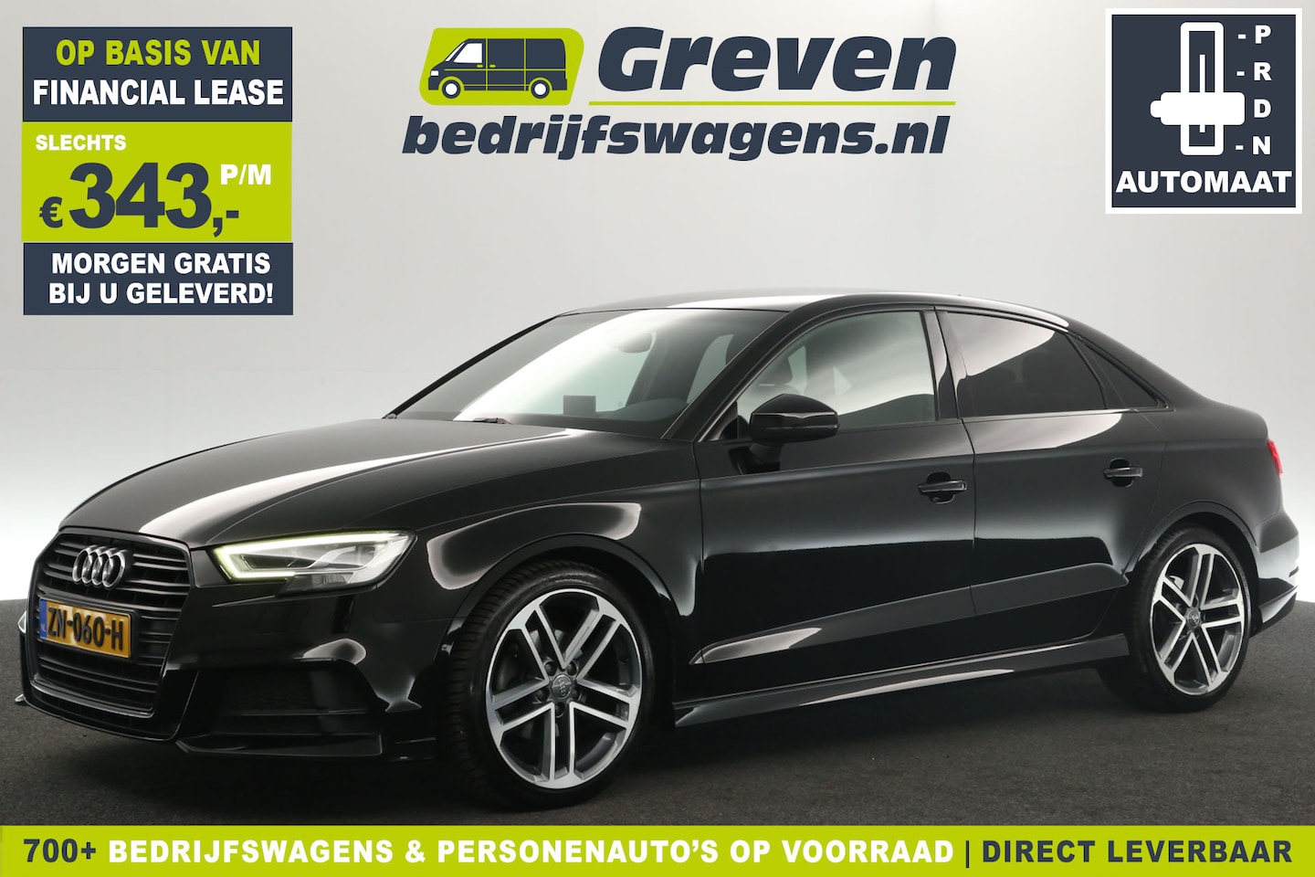 Audi A3 Limousine - 30 TDI S-Line Automaat LED Clima Cruise Virtual 18''LMV Navi PDC - AutoWereld.nl