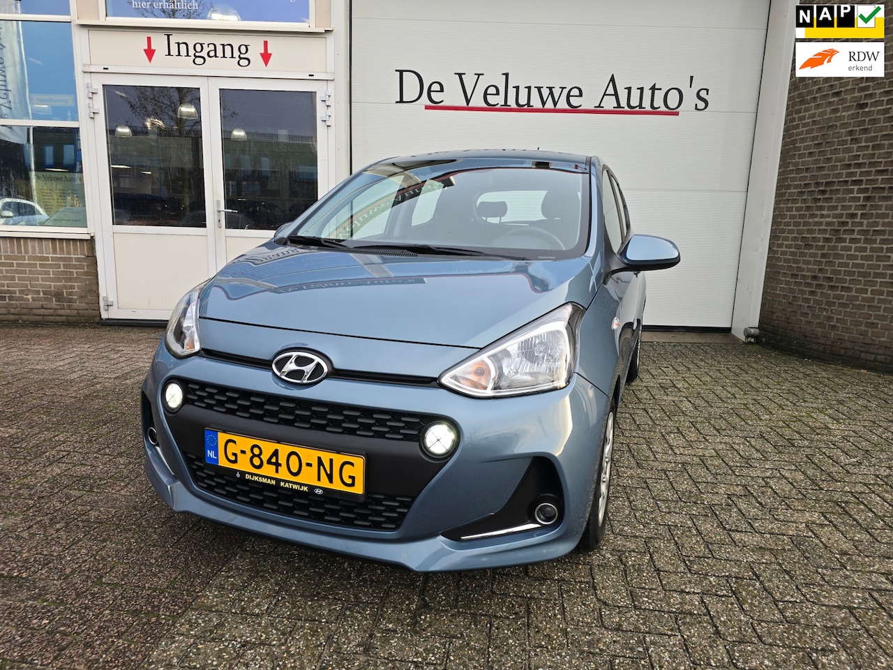 Hyundai i10 - 1.0i Comfort / airco / cruise / usb / aux / nap - AutoWereld.nl