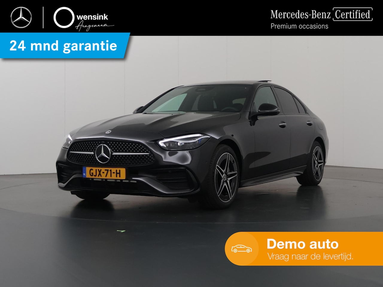 Mercedes-Benz C-klasse - 300 e AMG Line Keyless go | Digital light | 360gr camera | Nightpakket | Panoramadak | Tre - AutoWereld.nl