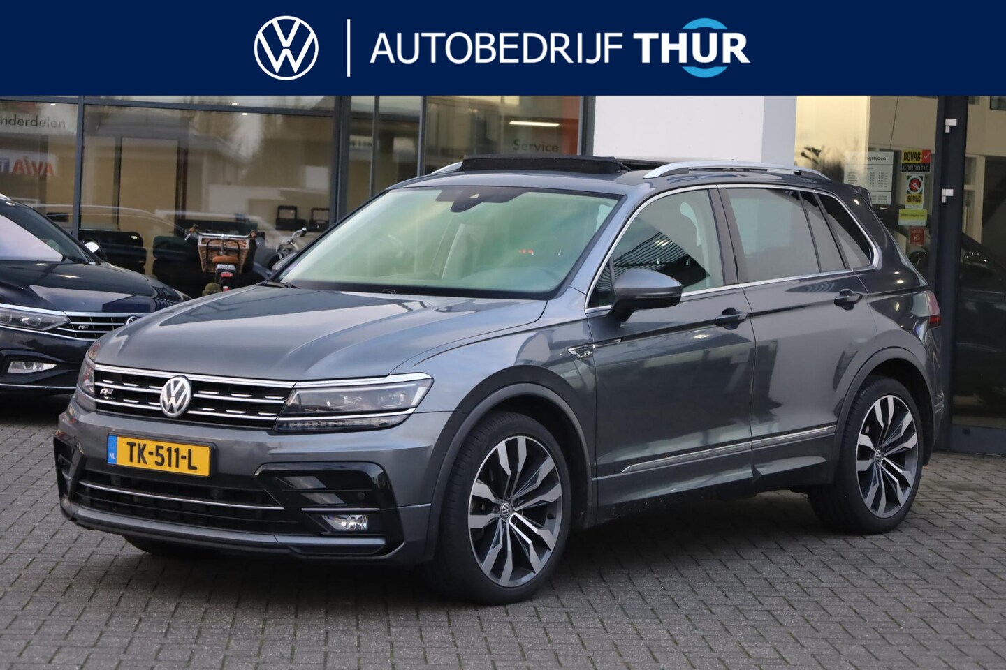 Volkswagen Tiguan - 2.0 TSI 4Motion Highline 180PK / 132kW DSG, R-Line in- en exterieur, 20" 'Suzuka' LMV, ver - AutoWereld.nl