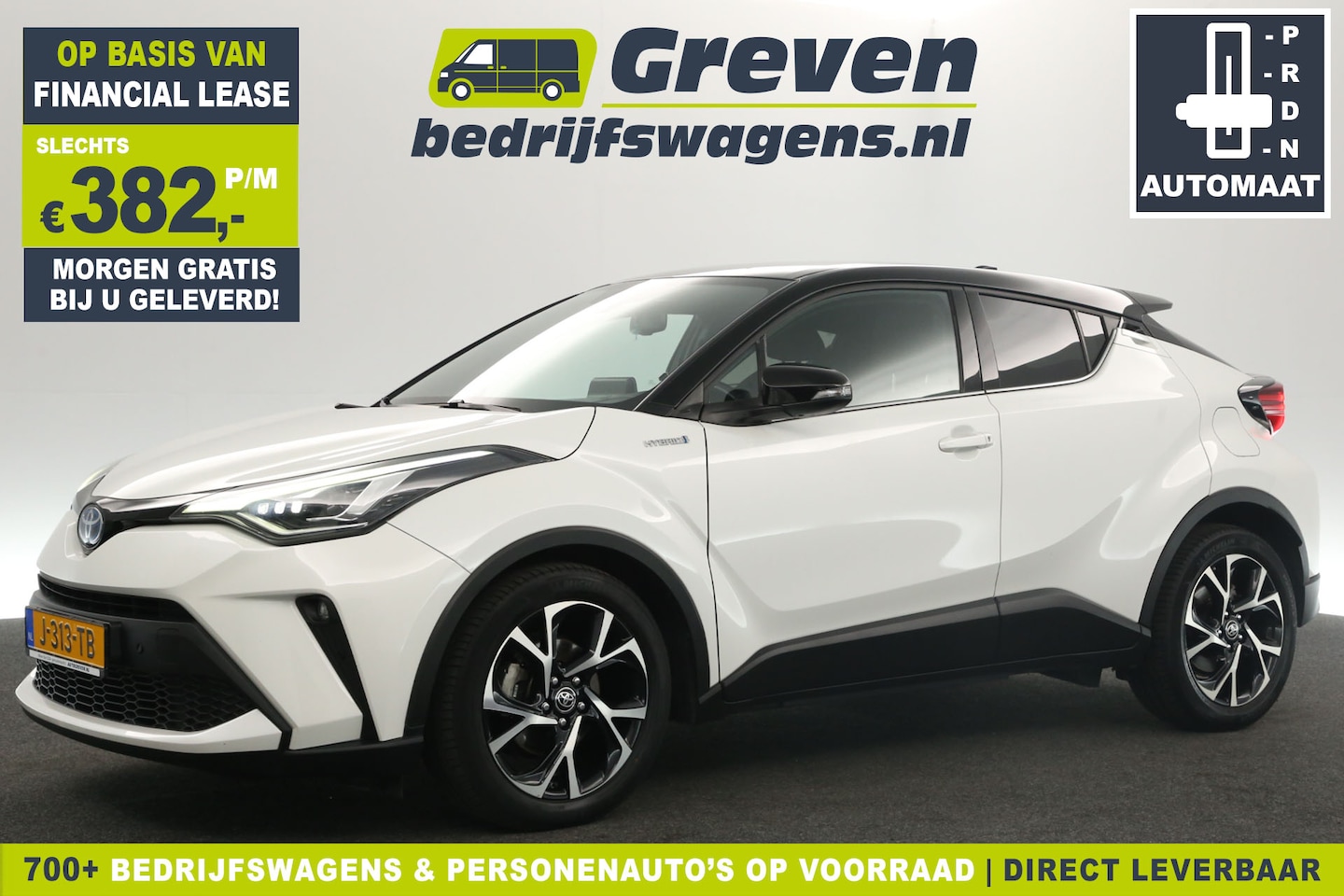 Toyota C-HR - 1.8 Hybrid 171PK Automaat Clima Cruise Camera Navigatie LED PDC 18"LMV - AutoWereld.nl