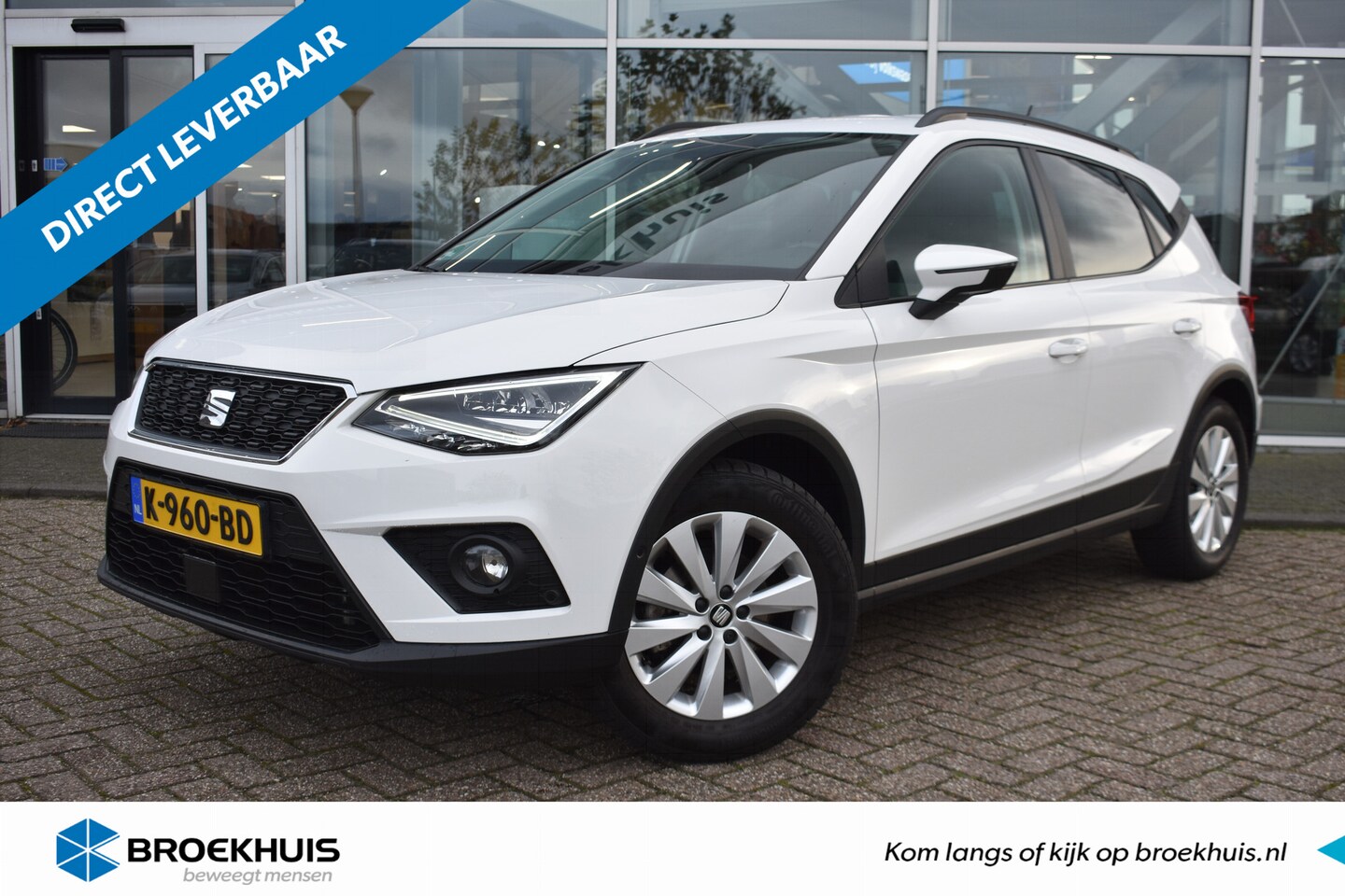 Seat Arona - 1.0 TSI 115PK Business Intense Plus NAVIGATIE | STOELVERW. | TREKHAAK | CAMERA | ALCANTARA - AutoWereld.nl