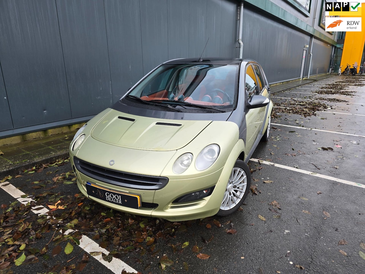 Smart Forfour - 1.5 passion AUTOMAAT PANO NWE KOPPELING! - AutoWereld.nl