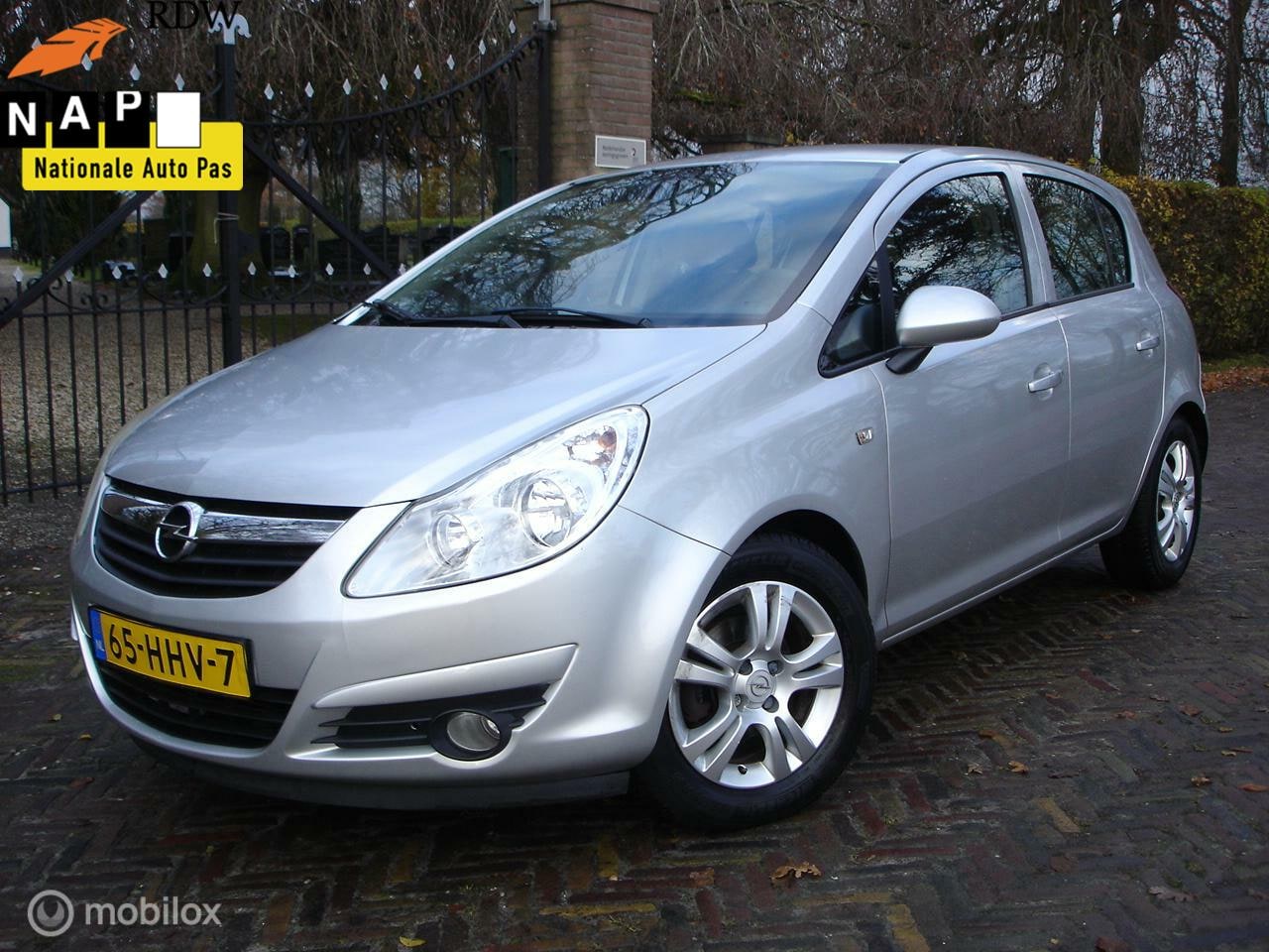 Opel Corsa - 1.4-16V Enjoy (Bj 2008) Airco|Cruis|5Dr|APK 11-25 - AutoWereld.nl